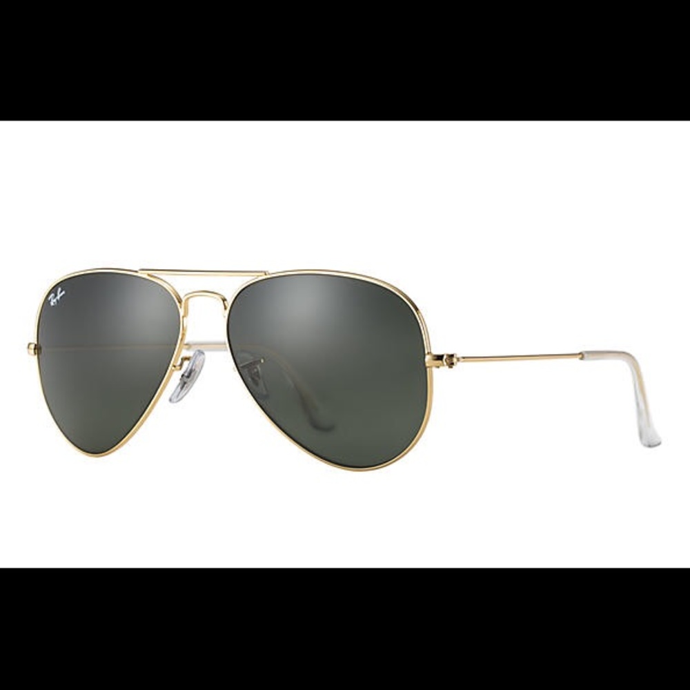 Ray Ban Aviator gold & green Classic RB 2025